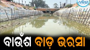 ବିପଦସଙ୍କୁଳ ବରଗଡ଼-ଭେଡ଼େନ କେନାଲ: ବାଲିବସ୍ତା ପ୍ୟାଚଅପ୍‌କୁ ବାଉଁଶ ବାଡ଼ ଭରସା