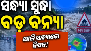 ସନ୍ଧ୍ୟା ସୁଦ୍ଧା ସାଳନ୍ଦୀ, ଜଳକା , ବୈତରଣୀରେ ବଡ଼ ବନ୍ୟା: ପ୍ରଭାବିତ ହେବ ଏ ସବୁ ଅଞ୍ଚଳ,  ସୂଚନା ଦେଲେ…