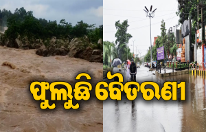 ବଢୁଛି ବୈତରଣୀ: ଚାରିଆଡ଼େ ଜଳମଗ୍ନ