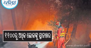 ସ୍ପେନ୍‌ର ୧୬,୦୦୦ ହେକ୍ଟର ଜଙ୍ଗଲ ପୋଡ଼ି ପାଉଁଶ