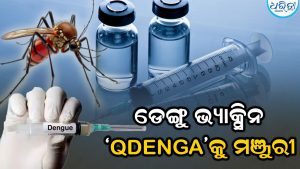 ପ୍ରଥମ ଡେଙ୍ଗୁ ଭ୍ୟାକ୍ସିନ୍‌ ‘QDENGA’କୁ ମିଳିଲା ମଞ୍ଜୁରୀ