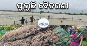 ବଢୁଛି ବୈତରଣୀ ଜଳସ୍ତର: ବନ୍ୟା ଆଶଙ୍କାରେ ହାଟଡିହୀର ୯ ପଞ୍ଚାୟତବାସୀ, ସ୍ଥାନାନ୍ତର ହେଲେଣି…