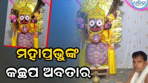 ମହାପ୍ରଭୁଙ୍କ କଚ୍ଛପ ଅବତାର ଦର୍ଶନ କରିବା ପାଇଁ ଭକ୍ତଙ୍କ ଭିଡ଼