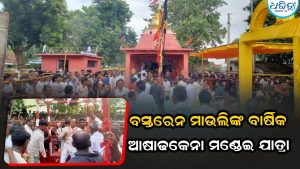 ବସ୍ତରେନ ମାଉଲିଙ୍କ ଆଷାଢ଼ କେନା ମଣ୍ଡେଇ ଯାତ୍ରା: କଣ୍ଟା ଦୋଳିରେ ଝୁଲିଲେ କାଲିସି, ହଜାର ହଜାର…
