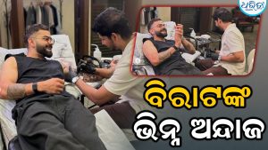 ବିରାଟଙ୍କ ନୂଆ ଲୁକ: ଟାଟୁ କଳାକାରଙ୍କ ସହ ନଜର ଆସିଲେ…