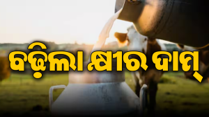 ସରକାରଙ୍କ ବଡ଼ ନିଷ୍ପତ୍ତି: ଲିଟର ପିଛା ୩ ଟଙ୍କା ବଢ଼ିଲା କ୍ଷୀର ଦାମ୍‌