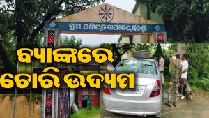 ପ୍ରଥମେ ଛେଳି କଲେ, ତା’ପରେ ତାଲା ଭାଙ୍ଗି ବ୍ୟାଙ୍କରେ ପଶିଲେ: ୩ ଜଣଙ୍କୁ…
