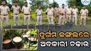 ଦେଶୀ ମଦ ଚୋରାଚାଲାଣ ବେଳେ ମାଡିବସିଲା ଅବକାରୀ ବିଭାଗ; ମହିଳାଙ୍କ ସମେତ ୩ ଗିରଫ, ମିଳିଲା…
