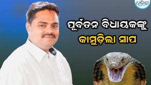 ରାଜନଗରର ପୂର୍ବତନ ବିଧାୟକଙ୍କୁ କାମୁଡ଼ିଲା ସାପ, ବନ୍ୟା ସ୍ଥିତି ସମୀକ୍ଷା ପାଇଁ ଯାଇଥିଲେ
