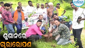 ଶ୍ମଶାନରେ ଚାରାରୋପଣ: ପରିବେଶ ସୁରକ୍ଷା ପାଇଁ ଆଗେଇ ଆସିଲେ ଭାଜପା ଭୀଷ୍ମଗିରି ମଣ୍ଡଳ କମିଟି