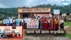 କିରିକୁଟିରେ ‘ଆମ ଗାଁ ଆମ ତହସିଲ: ଅଭିଯୋଗ ଶୁଣିଲେ
