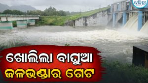 ବାଘୁଆ ଜଳଭଣ୍ଡାରରେ ଖୋଲିଲା ୨ ଗେଟ୍, ୪ ବର୍ଷ ପରେ ବଢ଼ି ପାଣି ଦେଖିଲେ ଲୋକେ