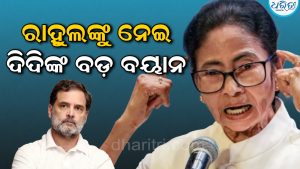 ୨୦୨୯ରେ ରାହୁଲ ଗାନ୍ଧୀ ହେବେ କି ବିରୋଧୀଙ୍କ ଚେହେରା? ମମତାଙ୍କ ଜବାବକୁ ନେଇ ଦେଶରେ ହଇଚଇ