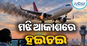 ୧୮୬ ଯାତ୍ରୀଙ୍କୁ ନେଇ ଯାଉଥିଲା ବିମାନ, ମଝି ଆକାଶରେ ଘଟିଲା…