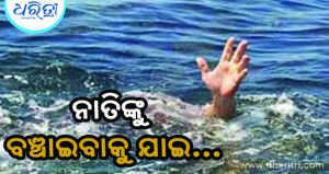 ପୋଖରୀରେ ବୁଡ଼ି ଚାଲିଗଲା ଜେଜେ, ନାତିଙ୍କ ଜୀବନ, ଗାଁରେ ଶୋକ…