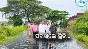ବାତ୍ୟା ପରିସ୍ଥିତି ଅନୁଧ୍ୟାନ କଲେ ପୂର୍ବତନ ବିଧାୟକ