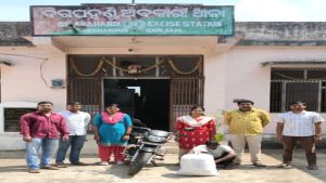 ଗଞ୍ଜେଇ ସହ ବାଇକ ଜବତ: ଅଭିଯୁକ୍ତ ଗଲେ ଜେଲ             