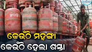 ୩୦୦ ଟଙ୍କା ମହଙ୍ଗା: LPG ଦରକୁ ନେଇ ବଡ଼ ଅପଡେଟ୍‌, ଜାଣନ୍ତୁ ଆଜିର ଦାମ୍‌